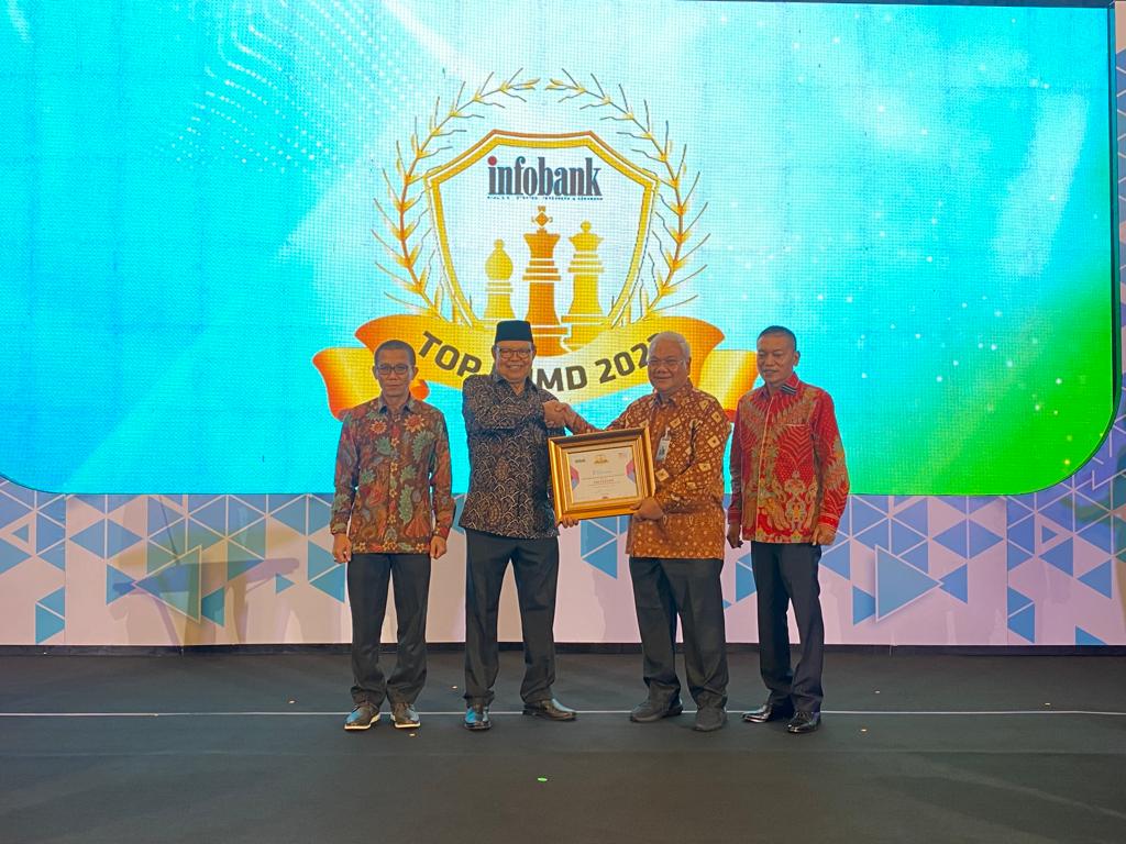 Kinerja Cemerlang, Bank Sumsel Babel Ukir Prestasi di Infobank Top BUMD 2023