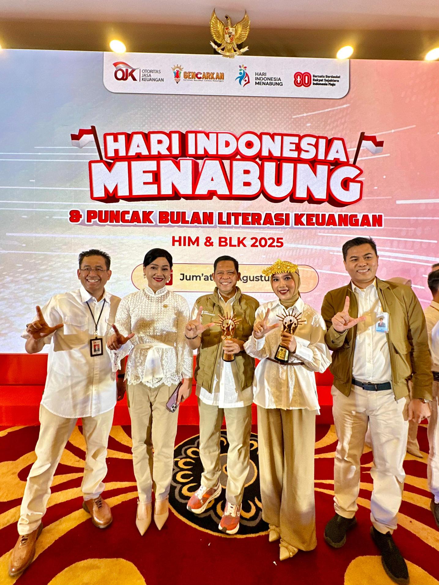 Bank Sumsel Babel Raih Dua Penghargaan Bergengsi dari OJK