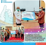 Bantuan CSR Bank Sumsel Babel Tanggap Covid-19