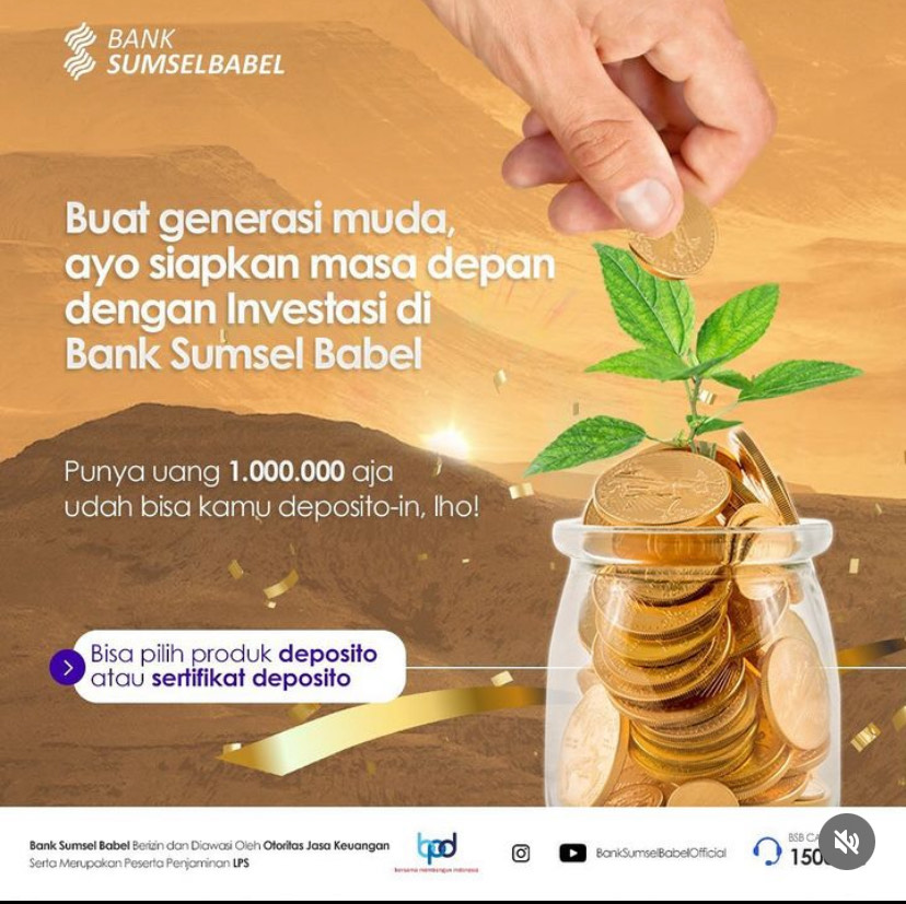 Investasi di Bank Sumsel Babel