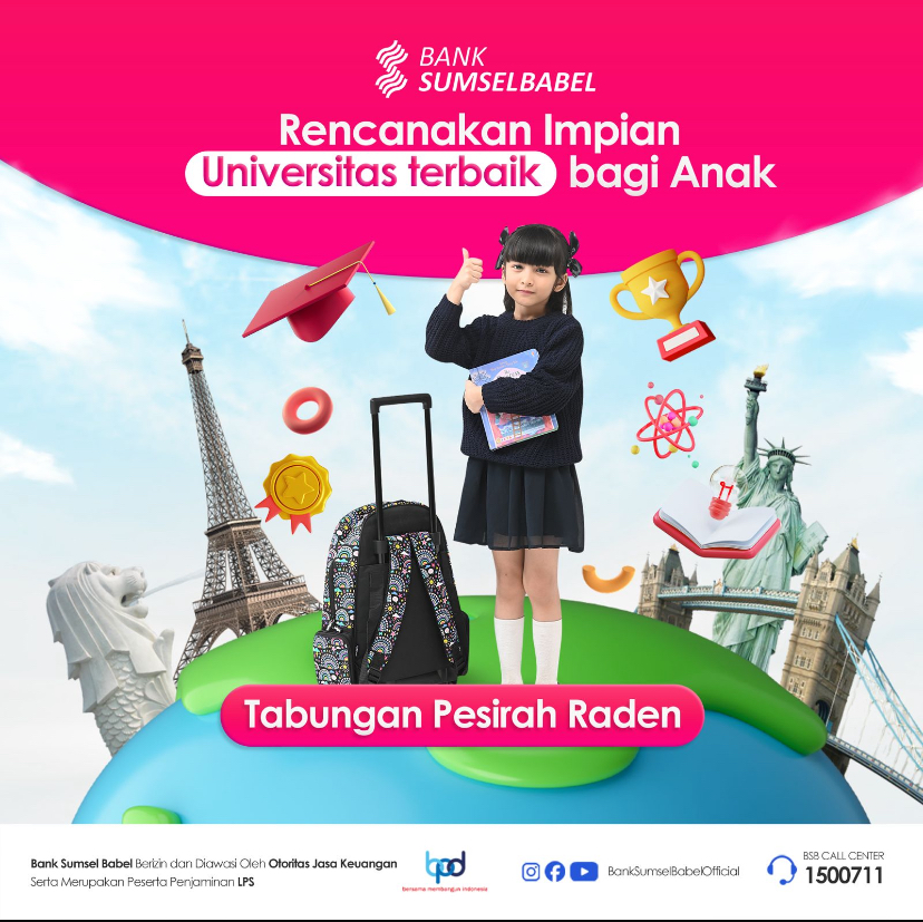 Rencanakan Impian Anak Anda dengan Tabungan Pesirah Raden