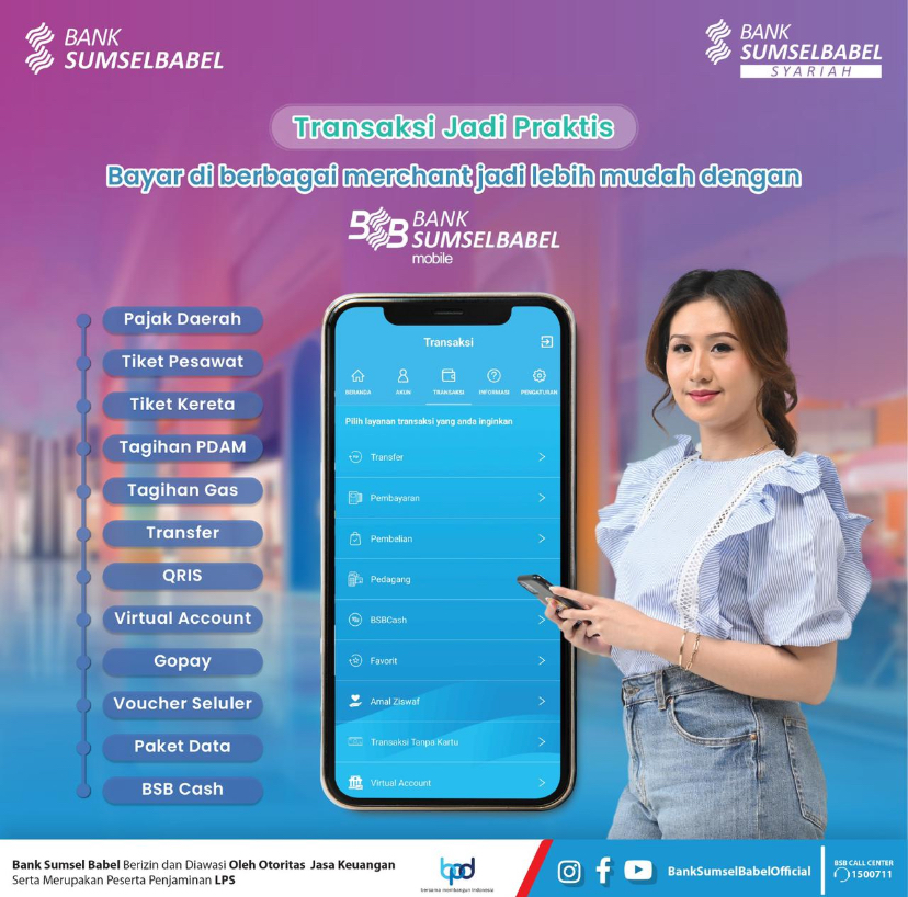 Transaksi Jadi Praktis Dengan BSB Mobile