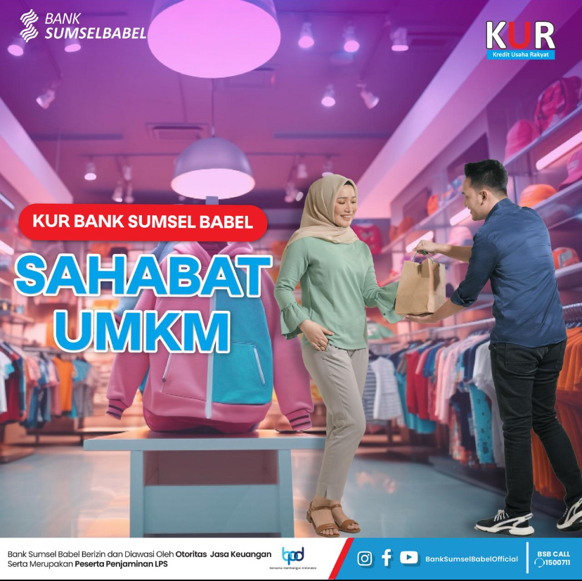 KUR Bank Sumsel Babel Sahabat UMKM