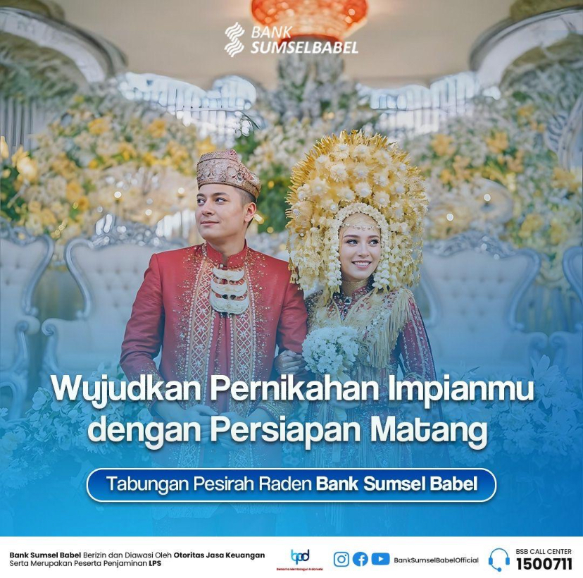 Realise your dream wedding with Bank Sumsel Babel
