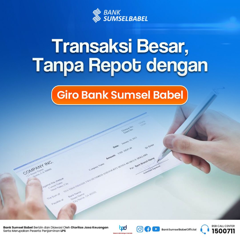 Optimise Your Business Convenience With Sumsel Babel Bank Giro
