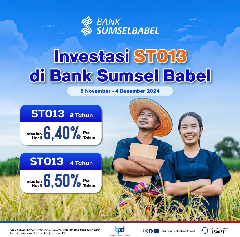 Ayo Investasi di Bank Sumsel Babel