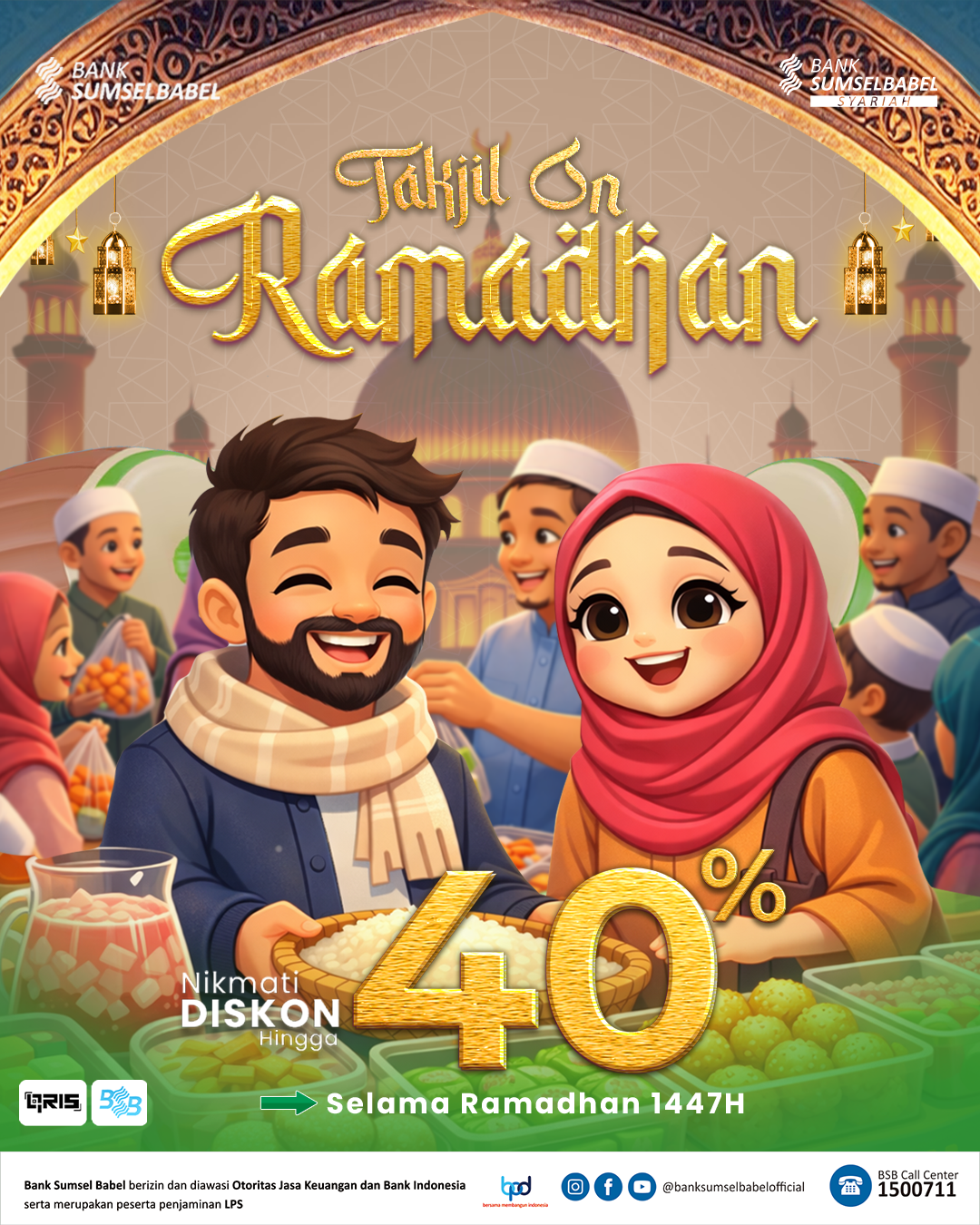 Takjil in Ramadhan, Hematnya Sampai 40%