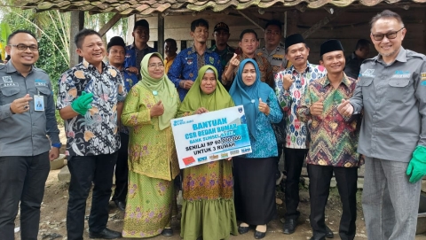 Repair of 3 uninhabitable housing units (House Renovation) in East OKU Regency